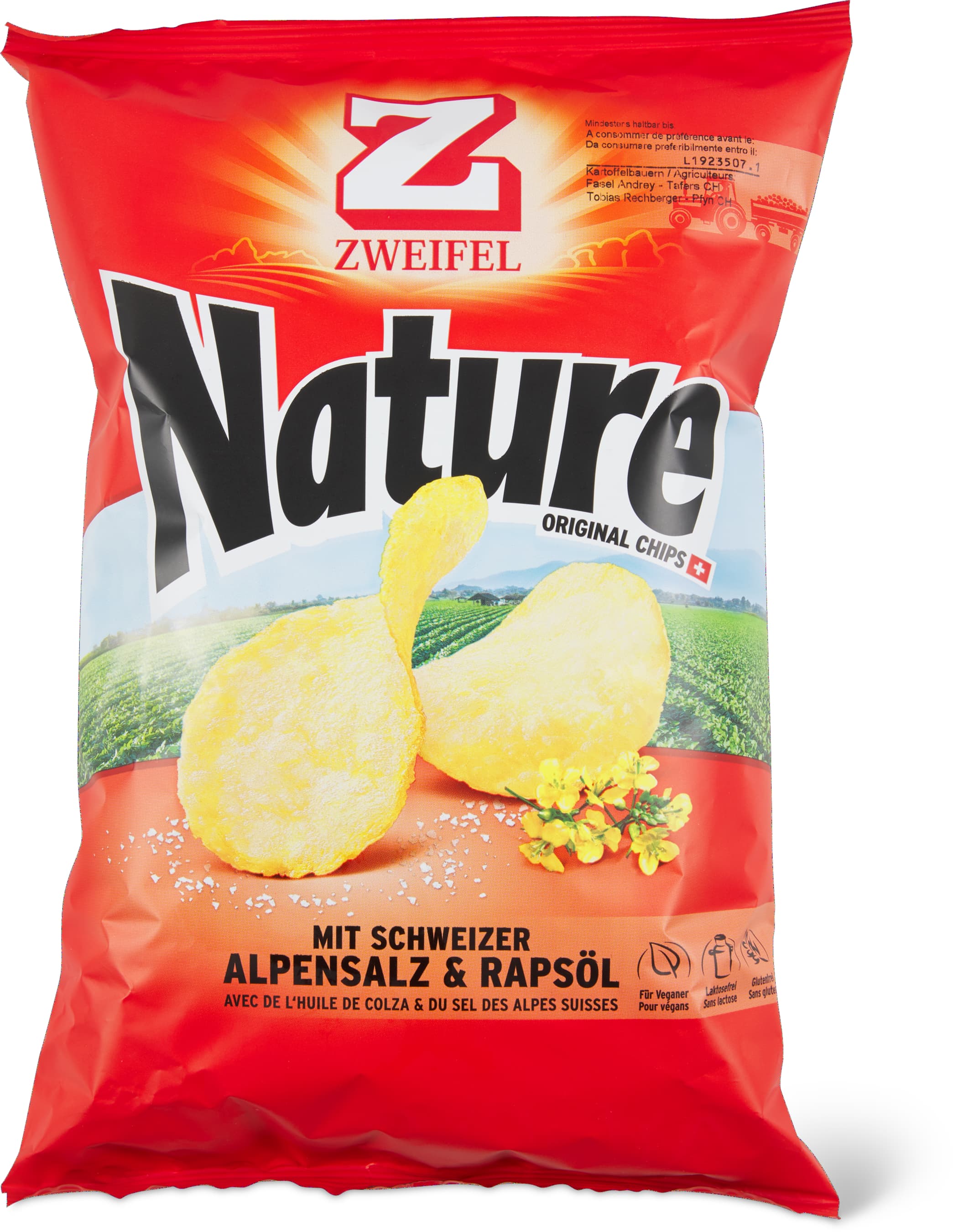 Zweifel Original Chips al naturale 175g
